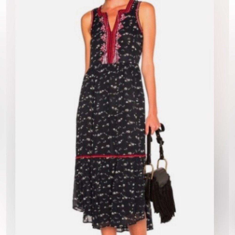 ULLA JOHNSON Leena Silk dress.  Size: 4   New with Tags.